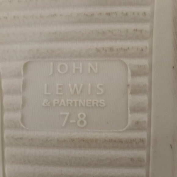 JOHN LEWIS PINK FLUFFY SLIPPERS UK SIZE 7-8. LONDON BRAND - Picture 7 of 7